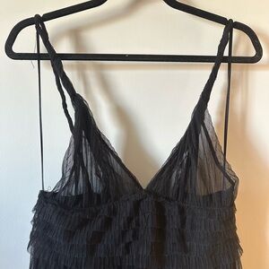 Zara Tulle Maxi Dress